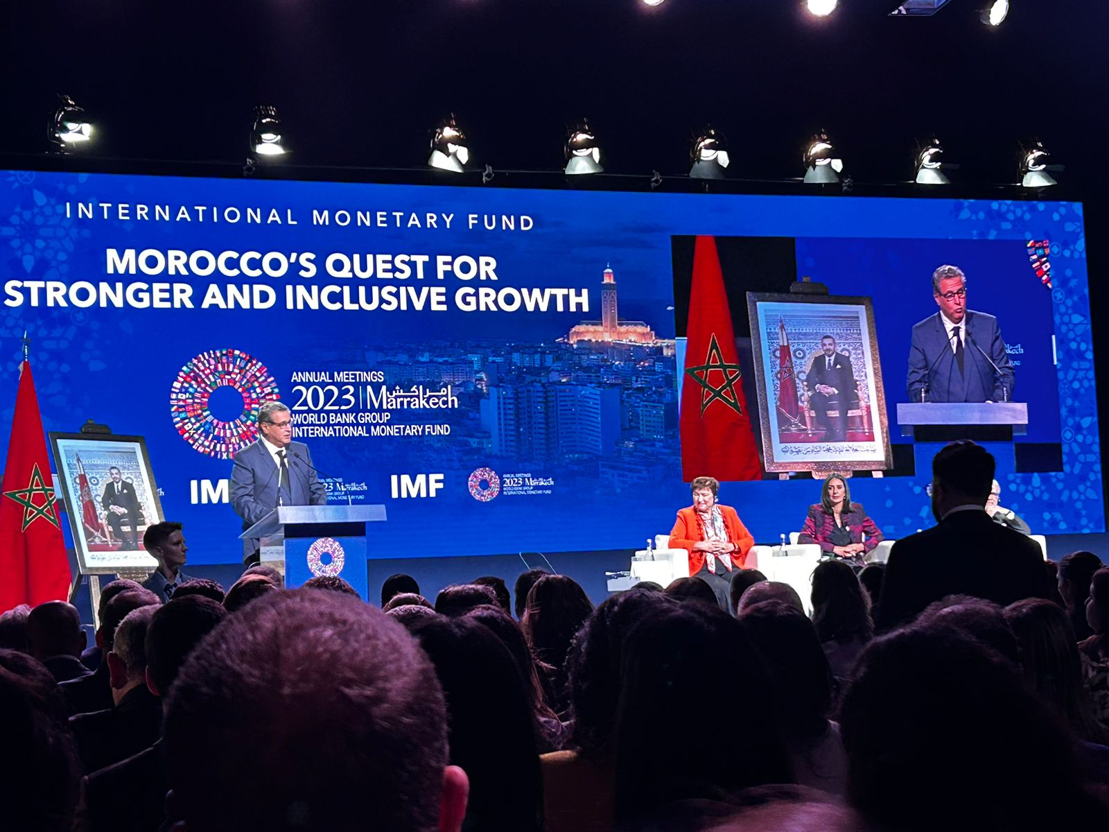 Début à Marrakech des travaux des Assemblées annuelles BM-FMI